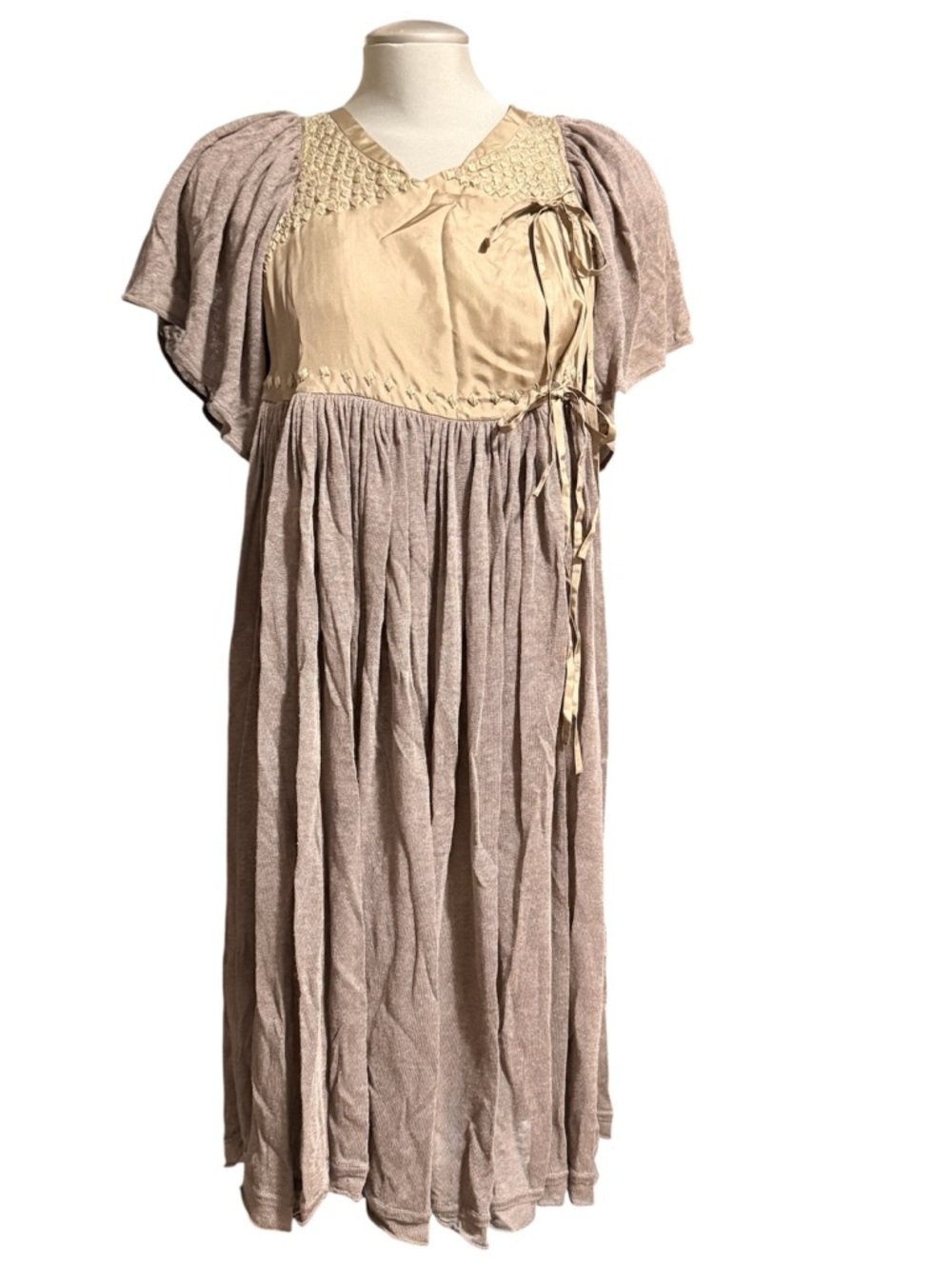 By Malene Birger Boho Dress Taupe